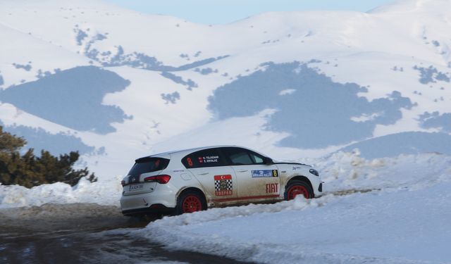 Sarıkamış'ta ralli heyecanı